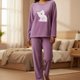 thumbnail image 1 of Pack 2 Pijamas Mujer Polar Con Monos, 1 of 2