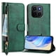 thumbnail image 1 of FOXDOCK Funda Tipo Cartera para Realme P4 Cuero PU con Cremallera y Correa de Muñeca, Ranuras para Tarjetas, Soporte Plegable, Cierre Magnético, 1 of 5