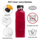 thumbnail image 3 of Botellas de jugo de plástico DEPEPE 16 oz (480 ml) con tapas x24, 3 of 7