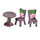 thumbnail image 1 of Juego De Sillas De Mesa En Miniatura Casa De Mu?ecas DIY Mini Modelo Conjunto Adornos Muebles, 1 of 5