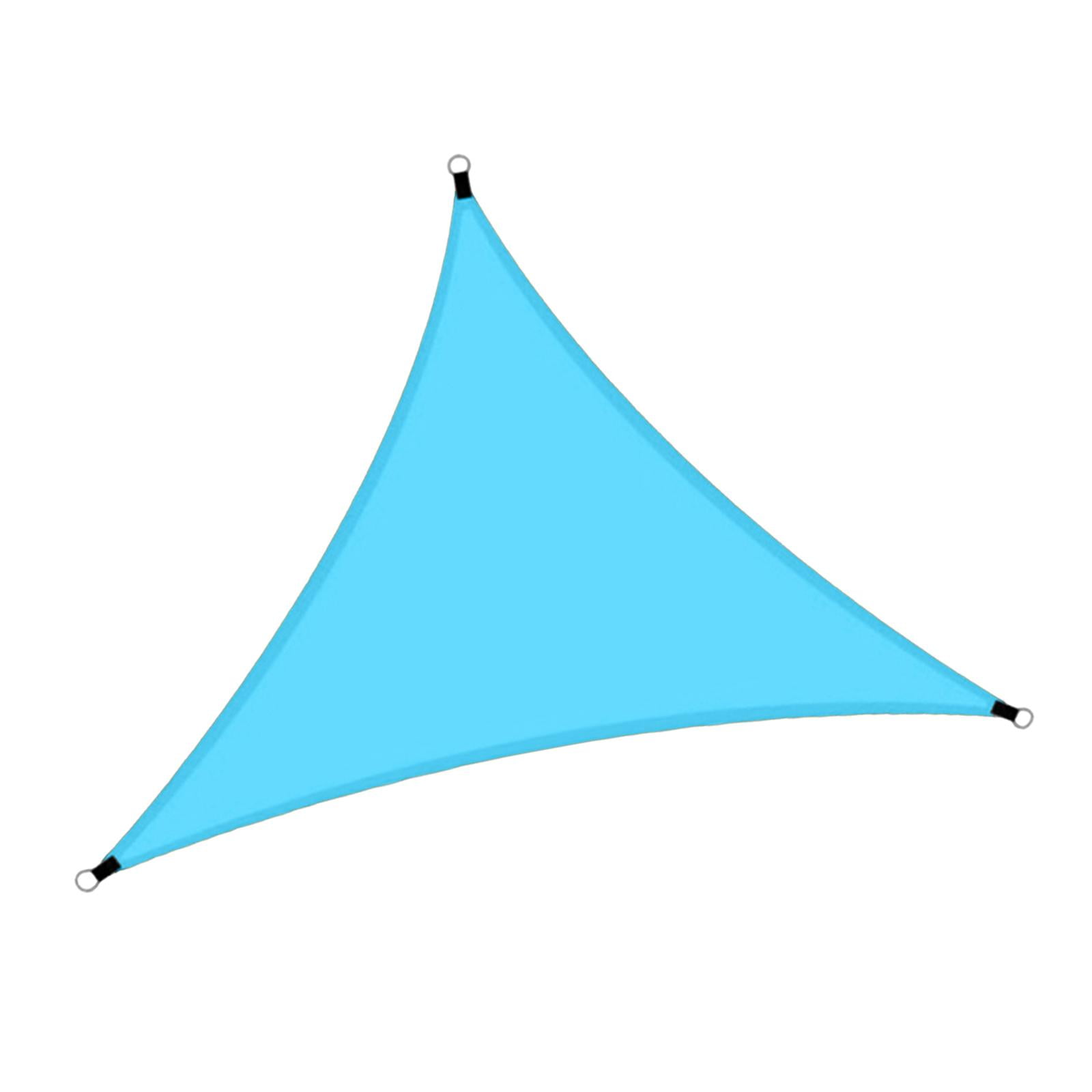 Magideal - Toldos Triangulares Para Velas De Vela, Cubiertas De Cubierta A Prueba De , Refugio Solar Triangular De 300 Cm X 300 Cm X 300 Cm Para Patios, Parqu Azul