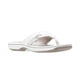 thumbnail image 2 of Chancletas Clarks Breeze Sea para mujer, nuevas, blancas, sintéticas, 2 of 2