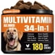 thumbnail image 1 of Multivitamínico Para Perros 34 En 1 Masticables Blandos 180 Unidades, 1 of 9