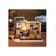 thumbnail image 2 of Casa Miniatura DIY “Agencia de Detectives” – Oficina Vintage con Luces LED PC2308, 2 of 3