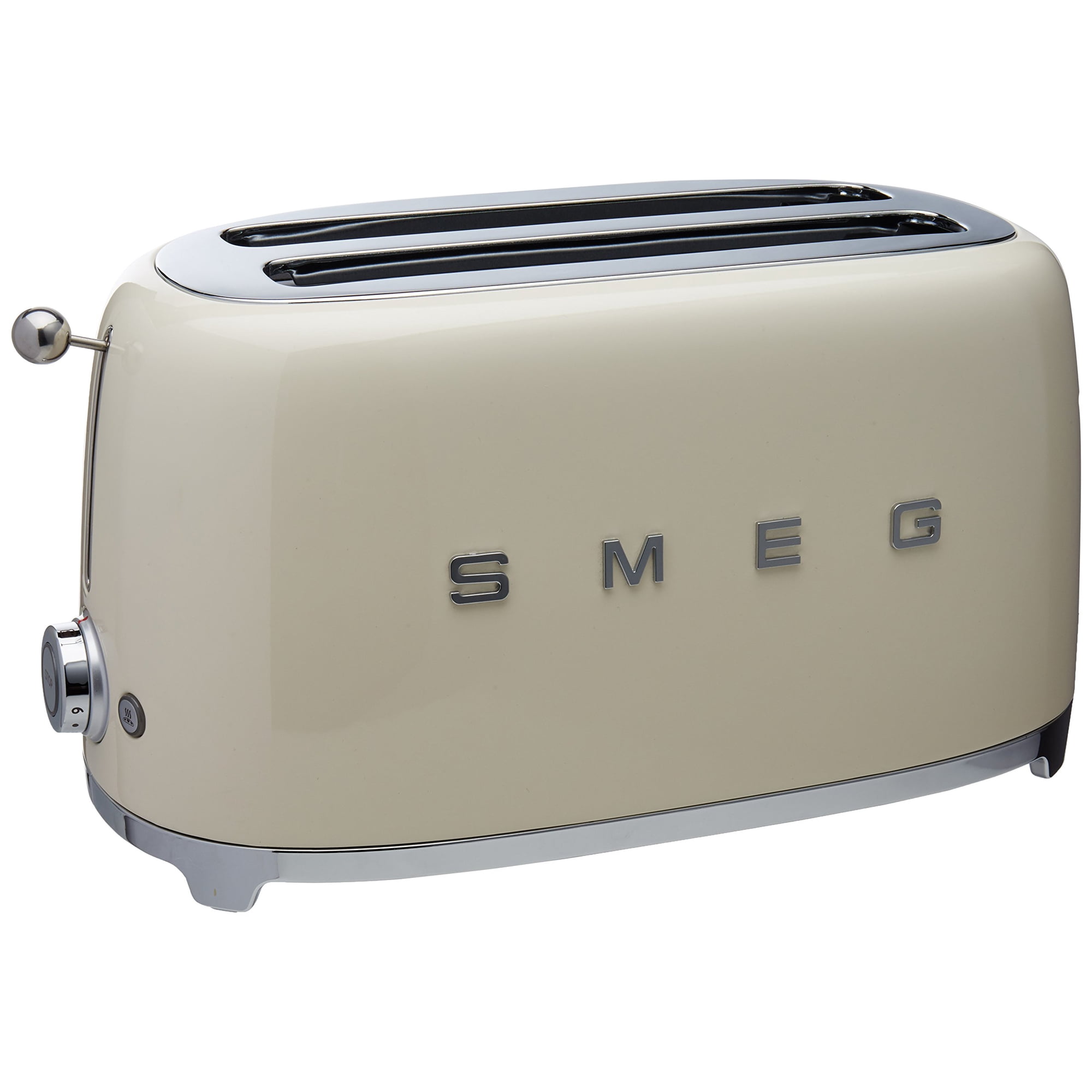 Tostadora Smeg, Estilo De Los Años 50, Estética Retro, 4 Rebanadas, 6 Presets