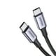 thumbnail image 1 of UGREEN Cable de datos USB-C 2.0 a USB- C 2.0 5A 3M Gris, 1 of 7