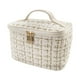 thumbnail image 1 of Tote Organizador De Maquillaje Con Cremallera, Accesorios De Artículos De Tocador Para Mujeres, Baño, Blanco, 1 of 5
