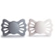 thumbnail image 2 of Chupete FRIGG Lucky SilkySoft Silicone 6-18 Meses Gris, 2 of 9