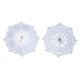 thumbnail image 4 of 2xFloral Parasol Paraguas Decoración Boda Novia Fotografía Hecha A Mano Prop, 4 of 5