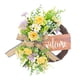 thumbnail image 1 of Corona De Flores Artificiales Para Puerta De Entrada, Regalo Para Porches, Fiesta De Primavera Y Verano, 1 of 5