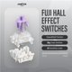 thumbnail image 3 of Teclado para juegos ARBITER Polar 65 con interruptores Fuji Hall Effect, 3 of 7