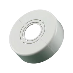 Bothyi - Cubierta Decorativa Para Grifo De Ducha, Cubierta De Brida Dividida Para Válvulas Angulares De Rociadores, Color Blanco S