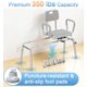 thumbnail image 5 of Banco de Ducha Deslizante HOMLAND con Asiento Giratorio 360°, 5 of 9
