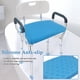 thumbnail image 5 of Cojín de asiento de ducha REEZEIVI con fondo de silicona antideslizante, 5 of 7