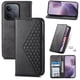 thumbnail image 1 of Funda Flip FOXDOCK para Xiaomi Redmi 15C , Estilo Billetera con Diseño Rombo, Correa de Mano y Soporte, Uso Diario, 1 of 6