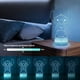 thumbnail image 2 of Luz nocturna Hoofun 3D Illusion Stitch con mando a distancia, 2 of 3