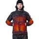 thumbnail image 1 of Chaqueta térmica DEWBU para hombre, invierno y exterior, negra, camuflaje L, 1 of 6