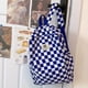 thumbnail image 1 of Stylish Plaid Schoolbag: Large Capacity Checkerboard Backpack for Everyday & Travel Use, 1 of 5