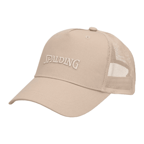 Sportzone - Gorra Jockey De Camionero Spalding Beige | Spacapc005 - Talla 00