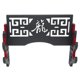thumbnail image 3 of Soporte de pared para espada Eforlife Velvet Protect, diseño de dragón de 3 niveles, 3 of 5
