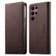 thumbnail image 1 of Funda Billetera de Cuero para [Samsung Galaxy S22 Ultra], Bloqueo RFID, Tarjetas y Soporte Café, 1 of 5