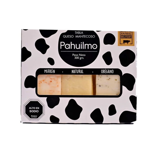 Tabla Queso Mantecoso Trozo 300 g Pahuilmo