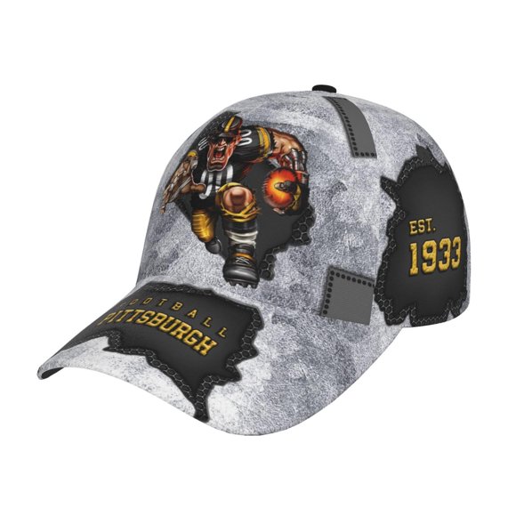 Gorra YAJIXAZ de béisbol con impresión 3D y cierre snapback ajustable