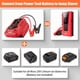 thumbnail image 2 of Adaptador de Arrancadores de Auto para Batería Worx de 20V, Arrancador de Batería de Auto de Calibre 11, Adaptador de Refuerzo Automotriz para Arrancar con Baterías Muertas O Débiles, Motor de has..., 2 of 6