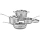 thumbnail image 1 of Batería de cocina Cuisinart MCP-7NP1 de acero inoxidable, 7 piezas, 1 of 4