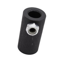 Ioensy - Acoplador De Eje De Dirección Accesorios Profesionales Para Automóviles Estrías De 9/16""-26 A 3/4""