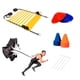 thumbnail image 1 of Set de Agilidad + Escalera + Conos lentejas + conos patinaje + Paracaídas + Estacas – MK- 848 – 2S, 1 of 3