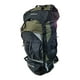 thumbnail image 2 of MOCHILA  CAMPING 80 LITROS 65x40x20 cm VERDE CON NEGRO Y GRIS, 2 of 3