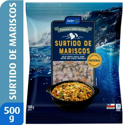 Surtido De Mariscos 500 G Lider