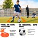 thumbnail image 5 of Portería de fútbol MUROZA plegable – set de 2 + balón, 5 of 9
