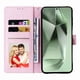 thumbnail image 3 of FOXDOCK Funda Tipo Cartera Floral para Samsung Galaxy A17 4G/5G ,Funda con Tapa de Cuero PU, Protección Antigolpes con Ranuras para Tarjetas y Soporte, 3 of 5