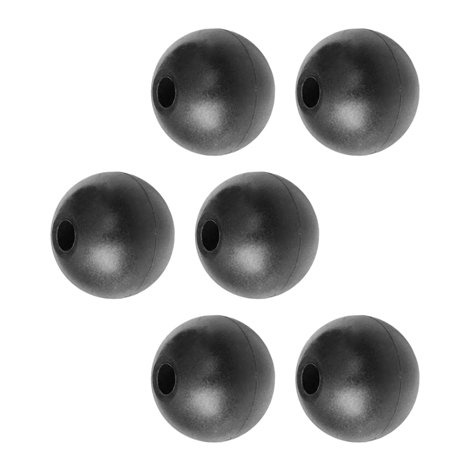 Ioensy - 6 Piezas De Topes De Bola Para Cable De Gimnasio, Componentes, Piezas De Repuesto, Accesorios Para Cable De Polea Pequeños