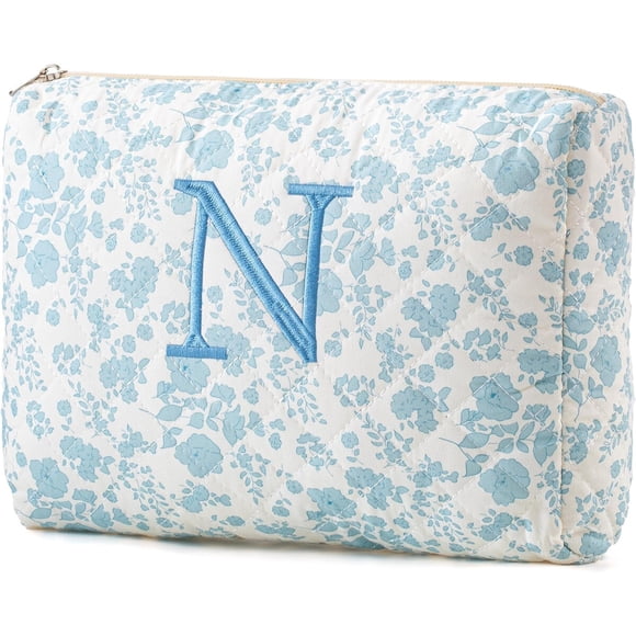 Neceser HBselect Algodón Acolchado Grande Inicial N Floral