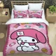 thumbnail image 1 of v1262 Bed Sheets Cute Bedding Sets exquisite bed supplies set duvet cover bed comforter set bedding set luxury birthday gift 3-Piece Bedding Set (1 Duvet Cover + 2 Pillow Shams) Bed Sheets ju1262, 1 of 5