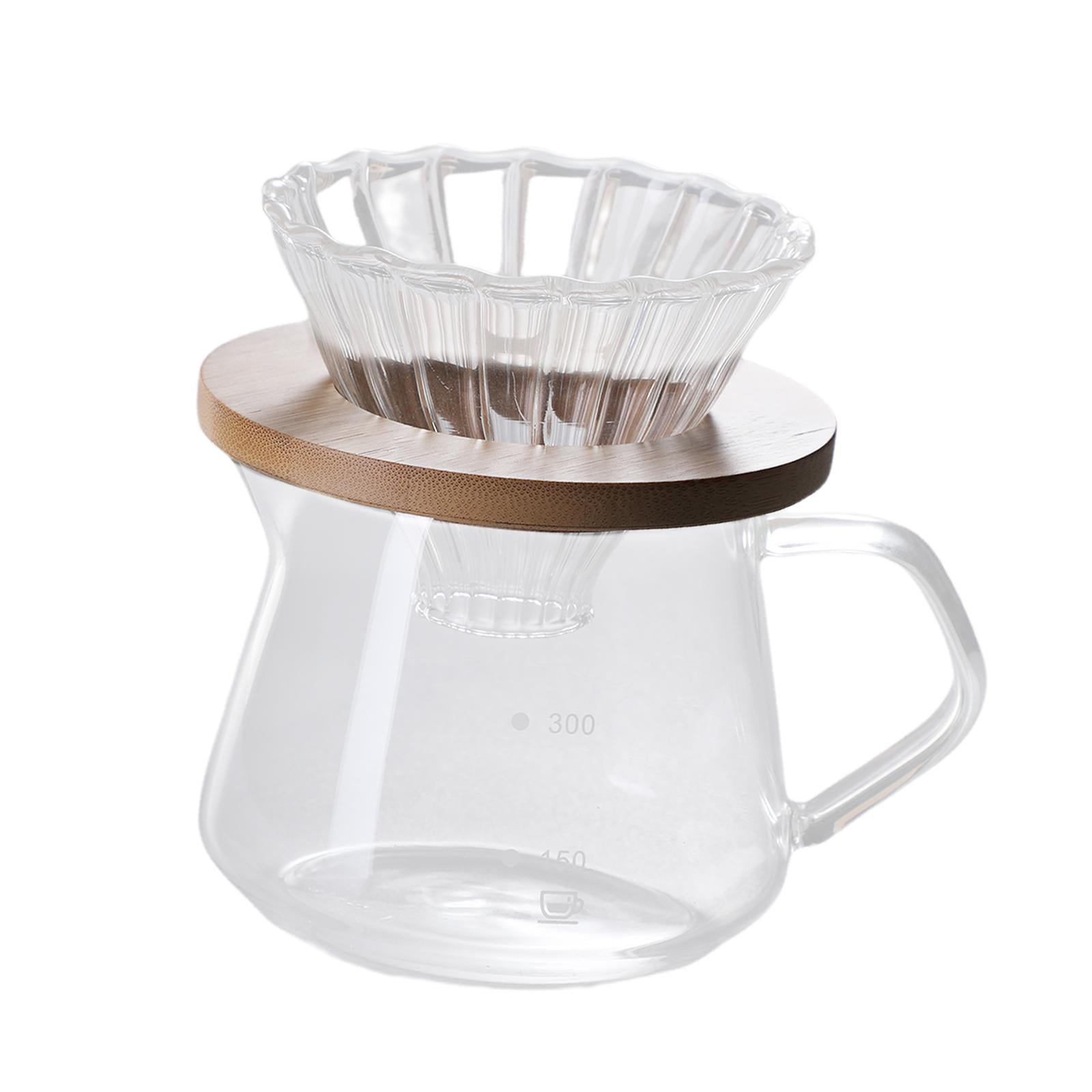 Bothyi - Gotero De Café Cafetera Resistente Al Calor Elaboración Manual Vierta Sobre Cafetera 300ml