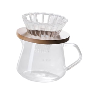 Bothyi - Gotero De Café Cafetera Resistente Al Calor Elaboración Manual Vierta Sobre Cafetera 300Ml