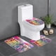 thumbnail image 1 of Muñecas Rainbow High Juego de 3 alfombras de baño de coral fleece: tapete de baño + alfombra de inodoro en forma de U + funda de tapa de inodoro en forma de O, 1 of 6