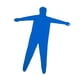 thumbnail image 4 of Body De Pantalla Verde, Traje Greenman De Cuerpo Completo Para Fotografía, Película Fotográfica, Azul, 190cm, 4 of 5
