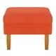 thumbnail image 1 of Pouf Sky 1c Felpa 04 Naranjo, 1 of 3