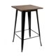 thumbnail image 2 of Mesa Tolix 50X50 Madera Negro, 2 of 2