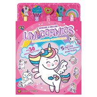 El Gato De Hojalata - Libro Lapices Y Borradores De Colores: Unicornios