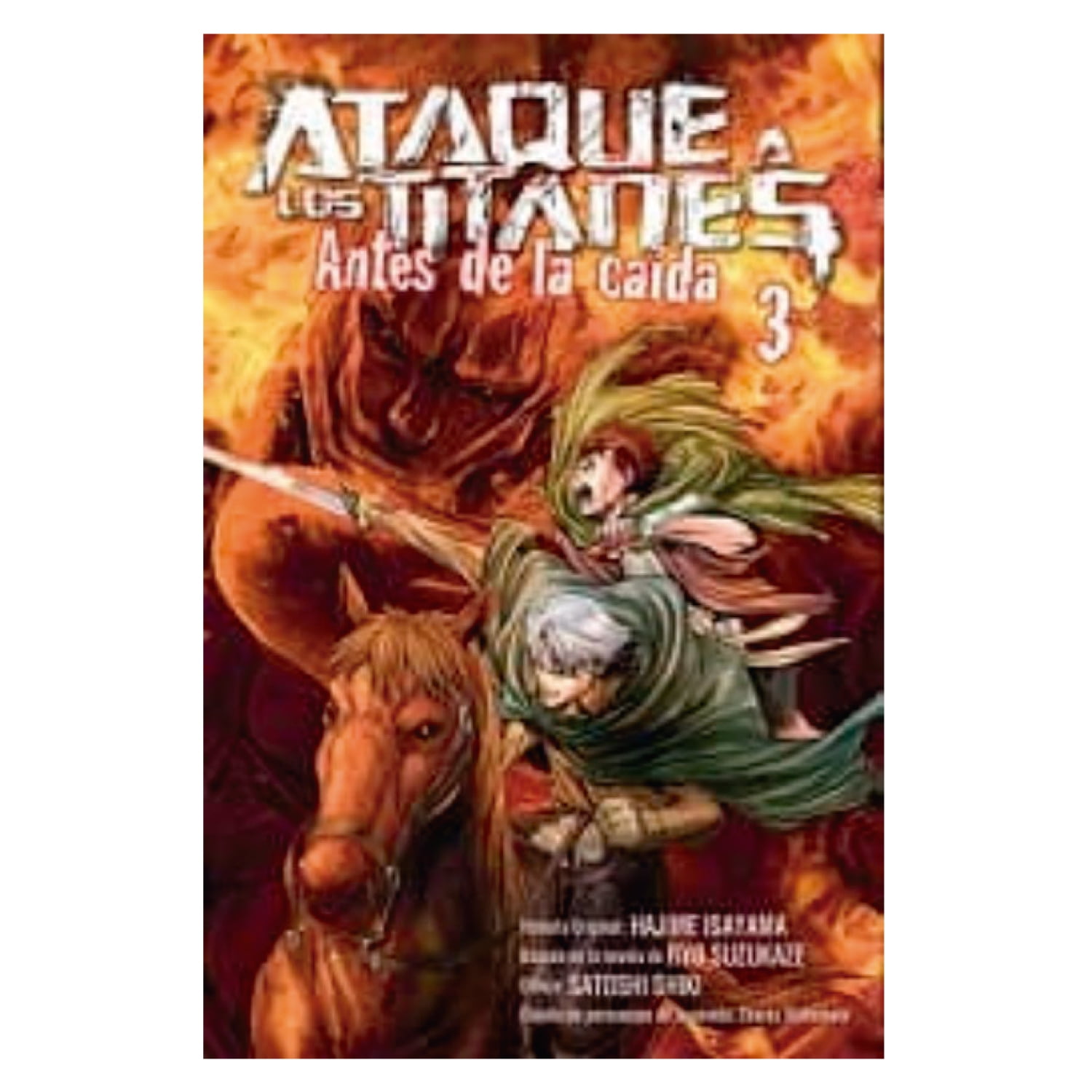 Editorial Norma - Manga Ataque A Los Titanes 3 Antes De La Caida