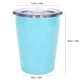 thumbnail image 5 of Taza de café compacta de acero inoxidable de 8 oz, taza de agua portátil con tapa para el hogar, viajes y camping, 5 of 8