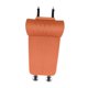 thumbnail image 5 of Cojín Universal Para Reposapiernas De Coche, Cojín Para Asiento De Larga Distancia, De Piel Sintética, Color Naranja, 5 of 5