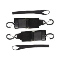 Magideal - 2 Piezas Barco Boot Cortas De Liberación Rápida Ajustable Hebilla De Liberación Fácil De Usar Para Bootbats Yachts Watros Con 2 Cinturones Auxiliares