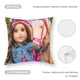 thumbnail image 5 of Muñeca American Girl Fundas de almohada de terciopelo con tema, regalos de funda de almohada, decoración para el hogar, cojín de lanzar, regalo de cumpleaños para fans y parejas.40*40cm., 5 of 6